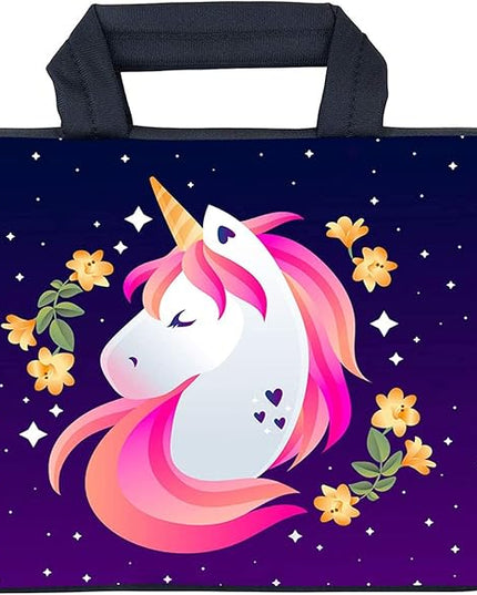 AMARY Chromebook Case 11.6" 12" inch Laptop Handle Bag Neoprene Notebook Carrying Pouch Ultrabook Case Tablet Cover Fit Apple MacBook Air HP DELL Lenovo Asus Samsung (Unicorn)