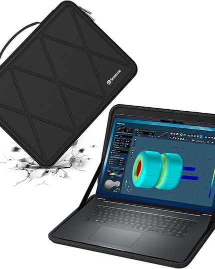 Smatree Hard EVA Protective Sleeve Case Compatible for 18 inch DELL Pro Max 18 Plus MB18250, Anti-Shock and Waterproof Laptop Bag (X8326)