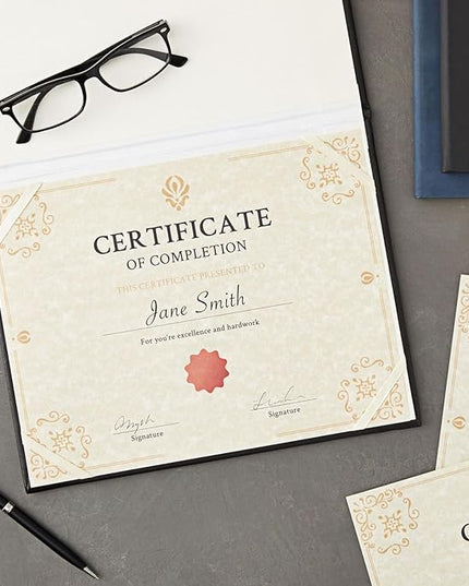 Best Paper Greetings Parchment Paper - 8.5 x 11 In, Ivory, 90 GSM, 96 Sheets - Resume & Certificate Paper - Printer Stock for Awards & Diplomas