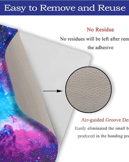 ToLuLu Laptop Skin Sticker Decal, 12" to 15.6" inch Laptop Vinyl Skin Sticker Cover Art Protector, Nebula Galaxy