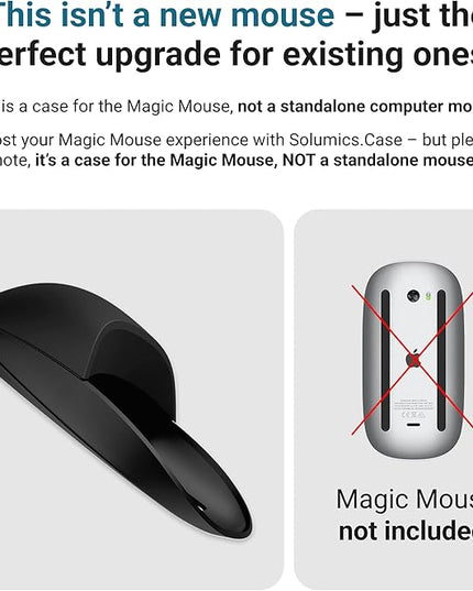 Magic Mouse Case for Better Hand Position | Better Magic Mouse Grip for More Control | Ergonomic Support | iMac Accessory | Works with Any Version