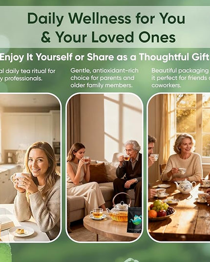 Oolong Tea Bags – Organic Whole Leaf Oolong – 20 Bags (5g Each) – Natural Relaxing Tea for Calm Mind & Healthy Lifestyle – Premium Organic Oolong Tea (1)