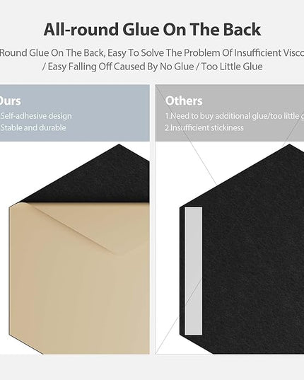 12 Pack Acoustic Panels Self Adhesive Sound Proof Foam, High Density Sound Acoustic Foam Panel, 12X10.23X0.4 Inch Hexagon Wall Panels in Home,Office,Reccording Room,Studio(Black)