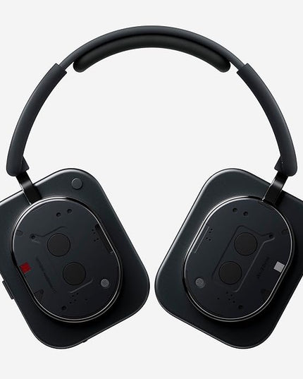 Nothing Headphone (1) Hybrid Active Noise Cancelling Headphones, Wireless Over-Ear Headphones with 6 Mics, 80Hrs Playtime, Hi-Res Audio, KEF-Tuned, Spatial Sound, Comfort Fit & Fast Charging Black