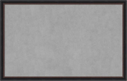 Amanti Art Black Framed Magnetic Board 22x34 Large Vision Board for use with Magnets, 100% Metal Sheet to Display Items as Office Decor or for Home Organization in mudroom, Kitchen or Kids Room