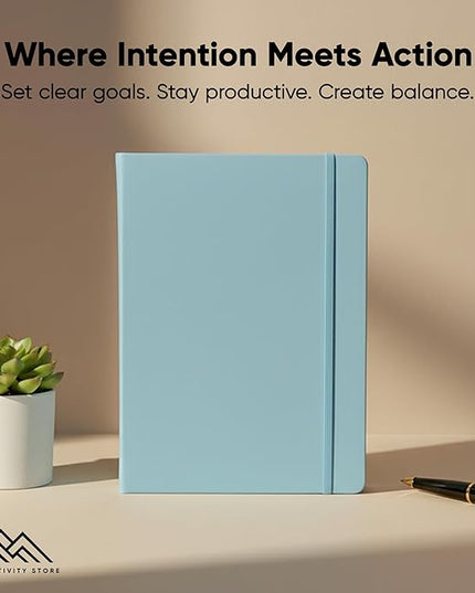 Undated, 2026 Planner, 8.5" x 11" - The #1 Productivity Planner to Achieve Your 2026 Goals - Planner 2026-2027 by PRODUCTIVITY STORE (A4, BLUE)