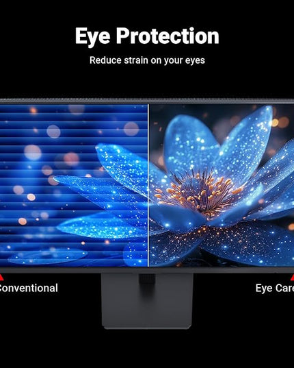 KTC 24 Inch FHD 1080P 100Hz Computer Monitor, VA Panel FreeSync PC Gaming Monitor, HDMI VGA Ports, HDR, 4000：1 Contrast, LowBlue Mode, Ergonomic Tilt Eye Care for Home Office