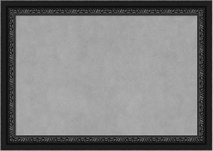 Amanti Art Black Framed Magnetic Board 20x28 Medium Vision Board for use with Magnets, 100% Metal Sheet to Display Items as Office Decor or for Home Organization in mudroom, Kitchen or Kids Room