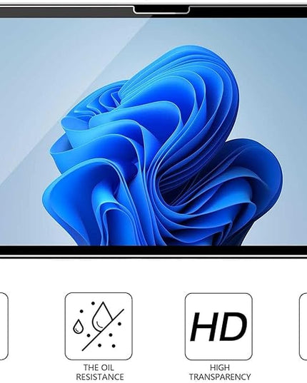 Megoo Surface Pro 8/Pro X 13" HD Tempered Glass Screen Protector, Ultra-Thin & Ultra-Clear, Superior Protection, Silky Smooth & Extremely Sensitive, 2 Pack
