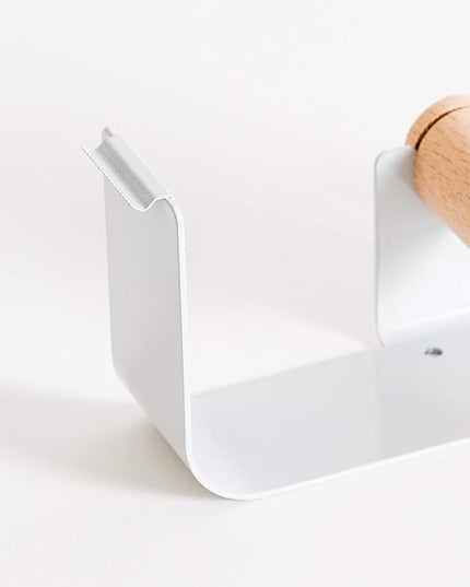 U Brands 3549A04-24 Metal Tape Dispenser, Desktop Accessory, Arc Collection, 1” Core, Grey
