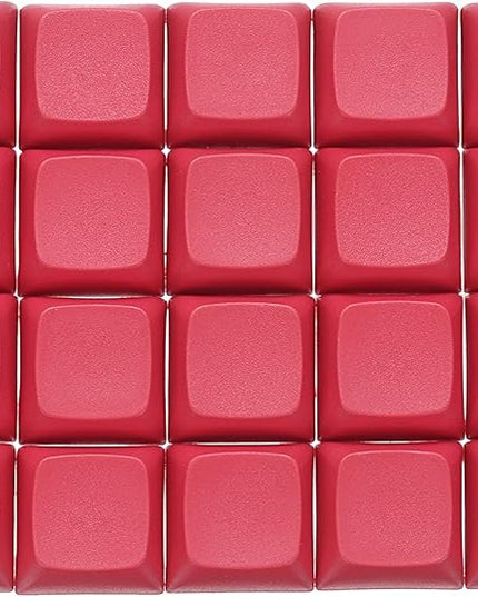 PATIKIL PBT Keycap Set, 20Pcs Colorful Mechanical Numeric Keypads Portable Blank Keycaps for Daily Office Work Gaming Entertainment Creative Design, Red