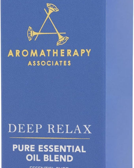 Aromatherapy Associates Deep Relax Pure Essential Oil Blend. Premium Undiluted Blend. Hand-Crafted with Vetivert, Chamomile and Sandalwood (0.33 fl oz)
