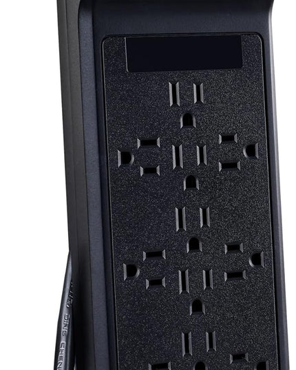 CyberPower CSB1206 Essential Surge Protector, 3600J, 125V, 15A, 12 Outlets, 6 Foot Power Cord, Black, ETL Listed