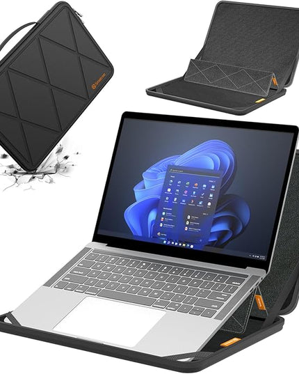 Smatree MS35 Hard EVA Protective Sleeve Case with Stand Compatible for 13.3 inch HP Elite x360 830, for HP Envy X360 13, for EliteBook 830/835 G11/G10/G9, for Elite x360 830 G11 2-in-1 Notebook PC