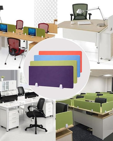 Desk Privacy Panel for Students Desk Divider Partition Cubicle Light Shield Office Accessories for Schools Classrooms Orange 30 * 40cm