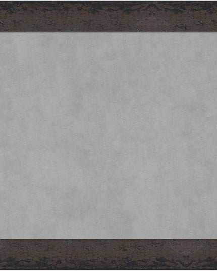 Amanti Art Black Framed Magnetic Board 25x29 Medium Vision Board for use with Magnets, 100% Metal Sheet to Display Items as Office Decor or for Home Organization in mudroom, Kitchen or Kids Room
