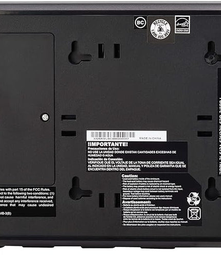 Tripp Lite Cloud-Connected 350VA UPS Battery Backup and Surge Protector, Remote Management & Monitoring, 210W, 3 Outlets, Computer UPS, Wall Mount Option, 5ft Cord, 3-Year Warranty (BC350RNC)