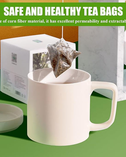 Organic Pu-erh Tea Bags - Raw Chinese Organic Pu erh Dark Tea 12 Pack, 1.5g Each Pu'erh Tea Bag, from Ancient Tree 2018 Aged Earthy Flavor Rich Antioxidants, Daily Breakfast Drinking Gift