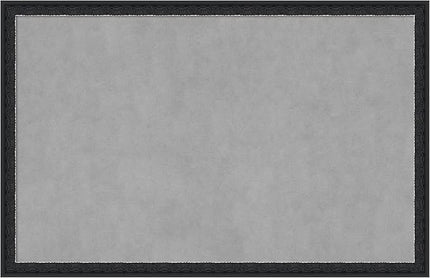 Amanti Art Black Framed Magnetic Board 22x34 Large Vision Board for use with Magnets, 100% Metal Sheet to Display Items as Office Decor or for Home Organization in mudroom, Kitchen or Kids Room