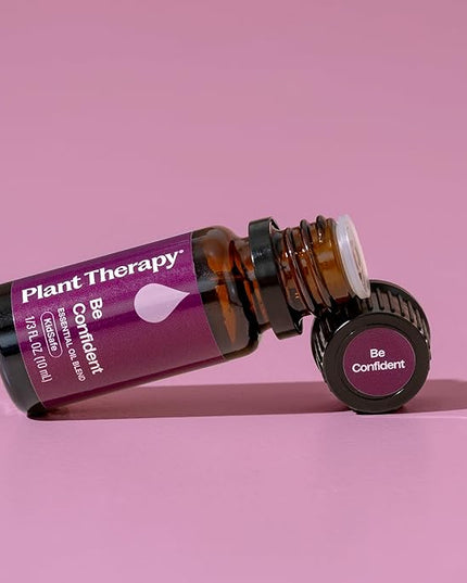 Plant Therapy Be Confident Essential Oil Blend 10 mL (1/3 oz) 100% Pure, Undiluted, Natural Aromatherapy