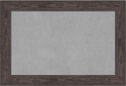 Amanti Art Black Framed Magnetic Board 26x38 Large Vision Board for use with Magnets, 100% Metal Sheet to Display Items as Office Decor or for Home Organization in mudroom, Kitchen or Kids Room