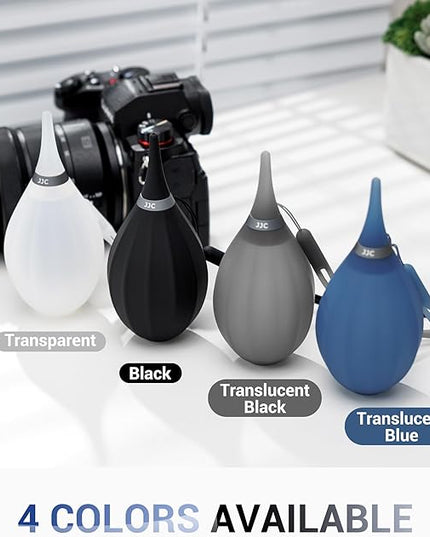 [Upgraded Version] Soft Tip Silicone Camera Dust Blower Lens Air Blower,Camera Lens Cleaner Air Blower for Sensor LCD Keyboards Filters Alcohol Ink Printing,Dust Blower Replace Canned Air-Blue