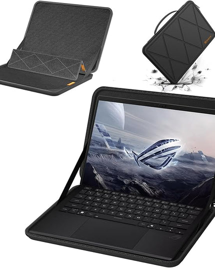 Smatree MS28T Hard EVA Protective Sleeve with Stand Compatible for 13.4 inch ASUS ROG Flow Z13 2025 GZ302/2023 GZ301/2022, Protective Laptop Sleeve with Adjustable Stand, Waterproof Shockproof Cover