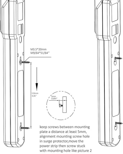 Amazon Basics 6-Outlet Surge Protector Power Strip with 200J Protection, Circuit Breaker, 2ft Extension Cord, White, 20-Pack