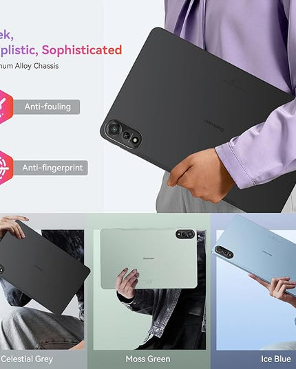 Blackview 12 inch Tablet Android 15,Large Screen Tablet with FHD+2K Display, 24GB RAM + 256GB ROM, 5G WiFi, 9000mAh, Pen &Case, Octa-core Unisoc T615, Widevine L1, Google GMS- MEGA 2