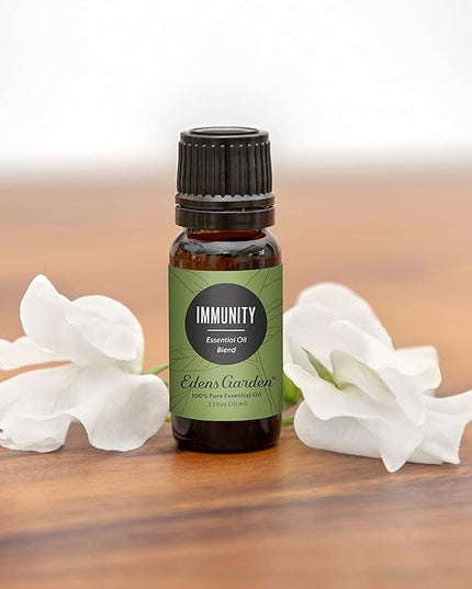 Edens Garden Immunity Essential Oil Blend- 100% Pure Premium Grade, Undiluted, Natural, Therapeutic, Aromatherapy, The Best for Skin, Laundry, Humidifiers 30 ml (1 fl oz)