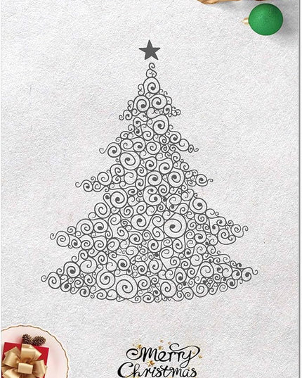 DUGUTUL Thick Christmas Stationery Paper, Holiday Letters, Printer Paper, 48 Sheets, 8.5 x 11 Inch (J-1)