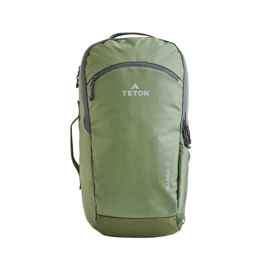 Teton 30L Nanda Travel Backpack, Carry-on Flight Approved Bag, Concealed Laptop Pocket, Hydration Sleeve, Travel Friendly for Women and Men, High-Class for Business or College, Canopy