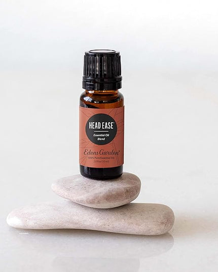 Edens Garden Head Ease Essential Oil Blend- 100% Pure Premium Grade, Undiluted, Natural, Therapeutic, Aromatherapy, The Best for Skin, Face, Humidifiers 118 ml (4 fl oz)