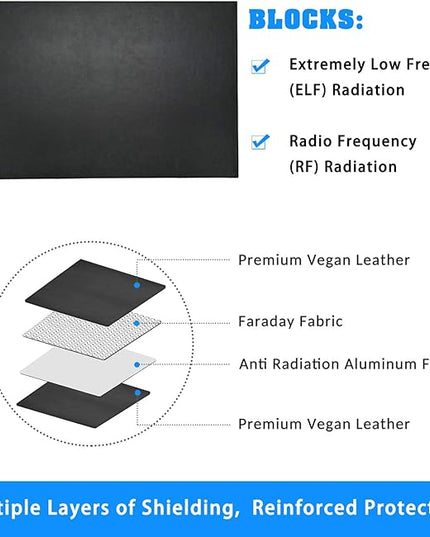 Laptop Pad Protection, Laptop Pad E/M*F, Protect & Heat Shield Protection Suitable for Ipad/Cell Phones Laptops, Tablets, Notebooks Laptop Pad (12"-7.8")