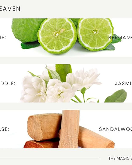 THE MAGIC SCENT Heaven Hotel Scent Diffuser Oil - Cold-Air & Ultrasonic Fragrance Oil for Diffuser Inspired by The Aria Hotel, Las Vegas - Essential Oil Aromatherapy (500 ml)