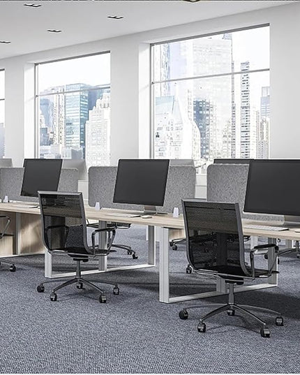 Acoustic Desk Divider Panel - Soundproof Privacy Screen for Offices & Classrooms | Noise-Reducing Partition That Increases Private Space in Homes, Libraries & Workspaces(Style 4,30x60cm)