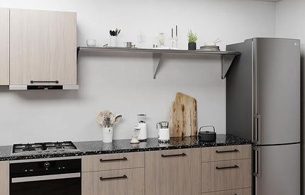 AmGood 72" Long X 14" Deep Stainless Steel Wall Shelf | NSF Certified | Appliance & Equipment Metal Shelving | Kitchen, Restaurant, Garage, Laundry, Utility Room