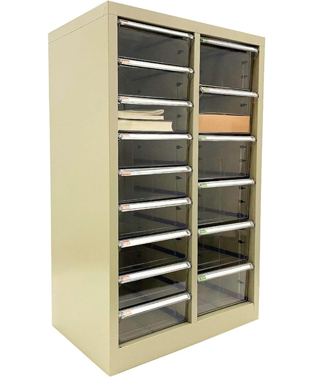 File Cabinet 15 Drawers Vertical Document Storage Cabinet Paper Organizer for Home Office