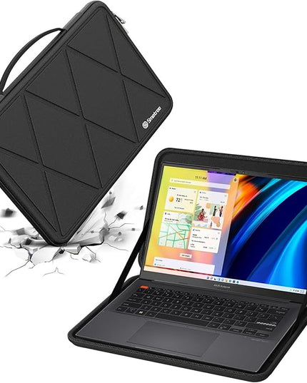 Smatree Hard EVA Protective Sleeve Case Compatible for 14 inch ASUS Vivobook Go 14 E1404F, for 14 inch ASUS Vivobook S14 S433, Anti-Shock and Waterproof Laptop Case (X8243T)