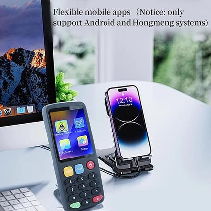 X7 RFID Reader Writer (RFID Copier Multi-Frequency Smart Card Reader ID IC Elevator Card RFID Writer for Access Control System with 13.56mhz IC Key Tags and 125khz T5577 Key Fobs/Cards)