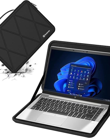 Smatree Hard EVA Protective Sleeve Case Compatible for 14 inch HP Laptop 14/14t/14z, EliteBook 840 G8, Elite mt645 G7 Mobile Thin Client, Anti-Shock and Waterproof Notebook Bag (X8243)