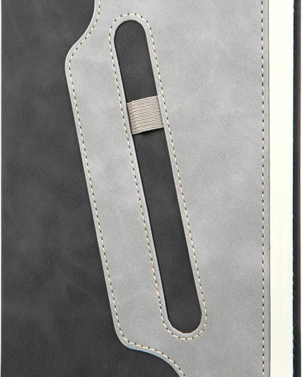 COMIX Lined Journal Notebook - 304 Pages 5.6" x 8.3" College Ruled Thick Journaling Notebook for Women & Men, Fits for Work, Diary, Travel, School, Business, Church, Hardcover, A5, Black