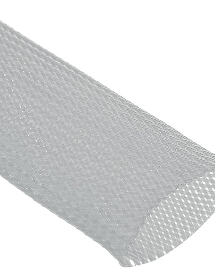 uxcell Expandable Sleeving,2 3/4-inch 10ft Cable Sleeve, Gray