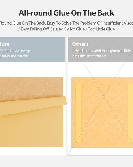 12 Pack Acoustic Panels Self Adhesive Sound Proof Foam, High Density Sound Acoustic Panel, 12X12X0.4 Inch Square Panels in Home, Office, Reccording Room, Studio,and more(Orange)