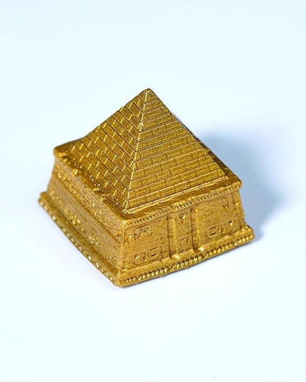Golden Egyptian Pyramid Artisan Keycap R1 SA Profile Custom Keycaps 1U ESC Handmade Gaming Cute Key Cap Cherry MX Switch Compatible Mechanical Keyboard Mummy Lover Gift