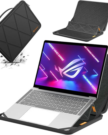 Smatree MS130 Hard EVA Protective Sleeve Case with Stand Compatible for 18 inch ASUS ROG Strix Scar 18 2025 G835/2024/2023, for 18 inch ASUS ROG Strix G18 2025 G815/2025 G814/2024/2023 Notebook Bag