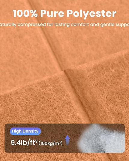 Focusound 18 Pack Sound Proof Panels for Walls, Self-Adhesive Acoustic Panels Sound Absorbing, 12" X 12" X 0.4" High Density Square Soundproof Wall Panels