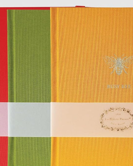 Graphique Bee Lined Journal Plus Pen Luxe Collection, Hardcover Diary Notebook for Writing, Gold Foil Embossing, 160 Pages, 6” x 8”