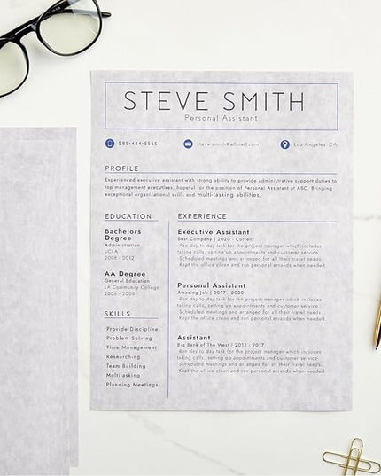 Best Paper Greetings Certificate Paper - 8.5 x 11 in Light Gray - Vintage 90 GSM Textured Parchment Paper for Printing & Writing Diplomas & Award Certificates - 96 Sheets