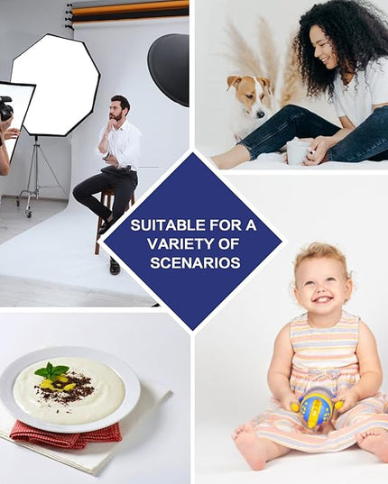GFCC 7x10FT White Backdrop Background - for Photography Photo Booth Backdrop for Photoshoot Background Screen Video Recording Parties Curtain